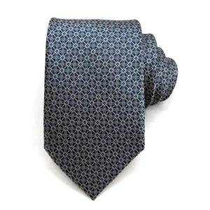 Cravate en jacquard de polyester de qualité supérieure fabriquée en Chine pour les jeunes hommes - Product Image 6