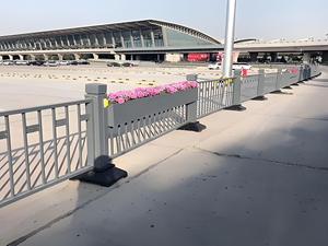 Fior Box Guardrail città abbellimento ornamentale città recinzione strada <span class=keywords><strong>marciapiede</strong></span> sicurezza Anti-collisione zinco ringhiera in acciaio - Product Image 3