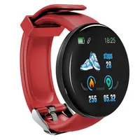 D18 חכם שעון 2021 שעון חכם באיכות גבוהה עם HD LCD מסך אנדרואיד חכם שעון עבור Smartwatch כושר טלפונים ניידים
