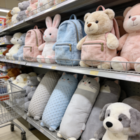 Direct van de fabriek: 4/8/10 inch knuffels, pluche dieren, zachte pluche speelgoed voor klauwautomaten, groothandel.