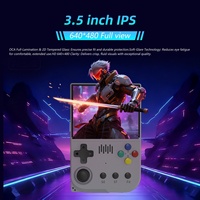 Nouvelle console de jeu portable open source F35V pas chère, écran IPS de 3,5 pouces, plus de 15 000 jeux rétro 3D sans fil, RPG, jeux d'arcade