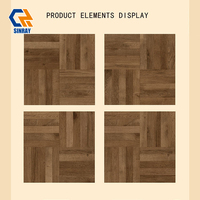 Carreaux de sol et de mur mats, imitation pierre, texture rustique moderne, antibactériens, antidérapants, résistants aux acides, épaisseur 9 mm, pour villa