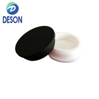 Deson Bouchons d'extrémité en silicone haute densité à coins arrondis, étanches, avec système de verrouillage par pression, pour trous, qualité alimentaire