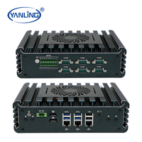 Computadora Industrial Yanling Core I3 I5 I7 de 11.ª Generación, Configuración BIOS RS232/RS485, Computadora Industrial Integrada para Visión Artificial