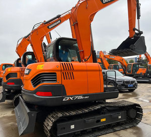 Excavadora Mini de Orugas de Alto Rendimiento DX75-7B DX75LC de 7.5 Toneladas Directa de Fábrica para Construcción Urbana - Product Image 4