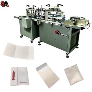 3A-1 PLC Auto Folding and Sealing Paper Bag Openings <b>Folder</b> Gluer Machine 220V - Product Image 2
