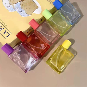 30ml 50ml Screw Top Frosted Glass <b>Empty</b> Perfume <b>Bottle</b> <b>Spray</b> Refillable Subpackage <b>Bottle</b> In Stock - Product Image 1