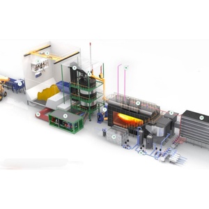 1mW tuabin hơi Máy phát điện Thành phố chất thải từ chối có nguồn gốc nhiên liệu gasification rác lò đốt Máy phát điện cho thành phố - Product Image 2