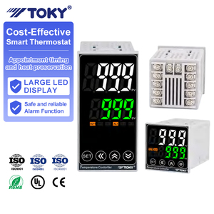 하이 퀄리티 PID 디지털 LED 디스플레이 RS485 모드버스 릴레이 SSR 출력 온도 컨트롤러 - Product Image 1