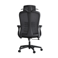 Chaise de bureau pivotante ergonomique en tissu pour centre d'appels, confortable pour le dos, idéale pour les espaces de travail modernes, en promotion