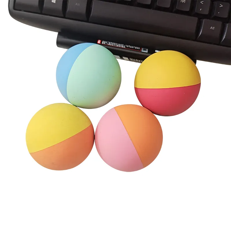 soft 4 8 12mm 6cm small colorful natural rubber bouncy ball with Customized Logo
