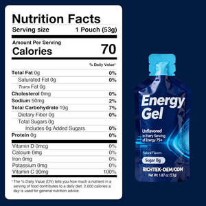 Gel énergétique sans sucre Keto, végétalien, sans gluten, saveur naturelle <span class=keywords><strong>de</strong></span> fruits, complément nutritionnel sportif, boost d'énergie rapide, OEM - Product Image 4