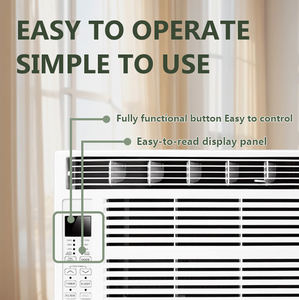 Economische stille 8000 BTU 220V R32 aan/uit koeling alleen huishoudelijke apparaten raam airco - Product Image 5