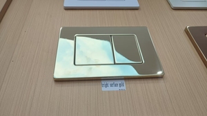 Nuevas Invenciones en Accesorios para Inodoros, Botón <span class=keywords><strong>Doble</strong></span> de Acero Inoxidable SS304, Placa de Descarga Dorada Cepillada, Panel de <span class=keywords><strong>Cisterna</strong></span> de <span class=keywords><strong>Inodoro</strong></span> Oculto - Product Image 6