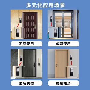 Boîte à bijoux rectangulaire 13,5 cm x 6 cm, type crochet, étanche, avec serrure à combinaison et code clé, pour usage extérieur - Product Image 4