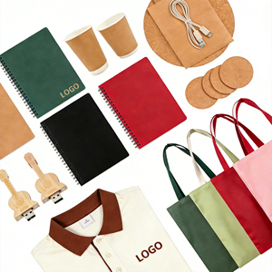 Branding Eco Gift Set Custom Logo Drinkwares <b>Pens</b> T-shirts Bags Sprial Notebooks Flash Disks for Client Giveaways - Product Image 5
