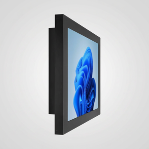 Moniteur industriel JRCOM 19 pouces, PC tout-en-un avec écran tactile résistif, montage mural VESA, Intel Core I5 8250U, 4 Go de RAM, en stock - Product Image 2