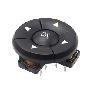 Interruptor de Botón Pulsador <span class=keywords><strong>OK</strong></span> de 5 Posiciones, Combinado, Direccional, 12x12x7.3, PVC, Montaje Superficial, para Uso Doméstico - Product Image 2