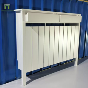 Cubierta Moderna para Radiador con 2 Cajones, Función de Almacenamiento, Cubierta de Estilo Europeo para Radiador para Apartamentos Modernos - Product Image 2