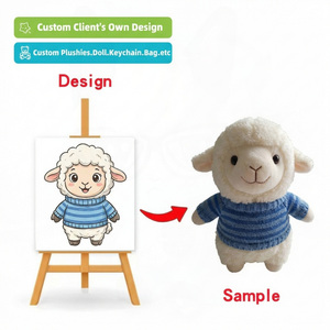 Fabricante <span class=keywords><strong>de</strong></span> Peluches Personalizados, MOQ Bajo, Exhibidores <span class=keywords><strong>de</strong></span> Tienda <span class=keywords><strong>de</strong></span> Peluches <span class=keywords><strong>de</strong></span> Oveja con Suéter <span class=keywords><strong>de</strong></span> Dibujos Animados, Peluches a Granel, Peluche <span class=keywords><strong>Miku</strong></span> <span class=keywords><strong>de</strong></span> Halloween, Brawley Personalizado - Product Image 1