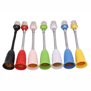 E12/E14/E27/E40/B22 dẫn ánh sáng bóng đèn chuyển đổi chủ mở rộng Adapter đèn Gốm finial brass cơ sở với GU10 ổ cắm phong cách - Product Image 6