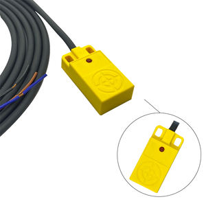 Sensor de Proximidad Inductivo Cuadrado, Distancia de Detección de 5 mm, NPN NO, DC12-24V, IP67, Montaje con Tornillo No Integrado, Detección de Metales Industriales - Product Image 2