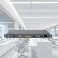 Sistema de Telefonía IP Serie IPPBX, Protocolos SIP/IAX2, 200 Extensiones, 8/16/24 Puertos, Puerta de Enlace VoIP, UDP/TCP/TLS