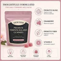Bonbons gélifiés naturels à la vitamine C et aux probiotiques pour femmes adultes, saveur ananas, complément alimentaire pour soutenir le système immunitaire et la fibres alimentaires