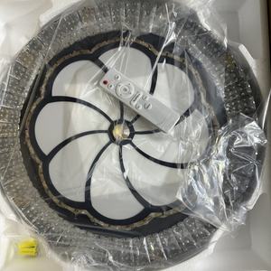 إضاءة سقف حديثة جديدة لعام 2026 بتقنية LED وكريستال K9 مع تحكم عن بعد +3 ألوان، 90 واط، مؤشر تجسيد الألوان Ra95، إضاءة فاخرة لغرفة المعيشة وغرفة النوم - Product Image 6