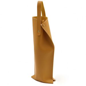Bolsa de Vino de Cuero de Moda al por Mayor, Protector de Botella Portátil Reutilizable con Asa para Accesorios de Regalo de Bar - Product Image 5