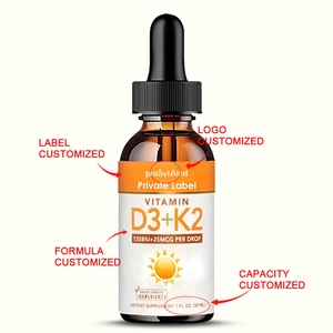 <span class=keywords><strong>Gotas</strong></span> de <span class=keywords><strong>Vitamina</strong></span> D3+<span class=keywords><strong>K2</strong></span> de Marca Propia ProSynMed 30 ml - 1200 UI/25 MCG |   Suplemento Vegano Orgánico con Glicinato de Magnesio OEM - Product Image 3