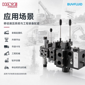 Katup Multi Arah Proporsional HAWE PSL PSV 400bar 300Lpm Sistem Hidrolik Bergerak Sensitif Beban - Product Image 1