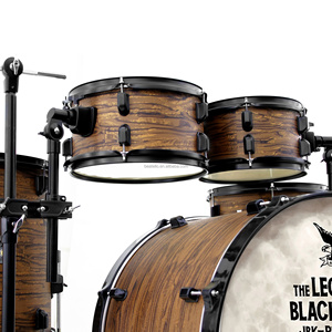 Bộ trống Beatello JBK, hệ thống treo không độc lập, 5 món, bộ trống đầy đủ chuyên nghiệp dành cho người chơi trống, nhạc cụ - Product Image 3