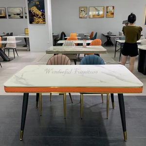Tables de salle à manger modernes et luxueuses pour la cuisine, l'hôtel, <span class=keywords><strong>le</strong></span> <span class=keywords><strong>restaurant</strong></span>, <span class=keywords><strong>le</strong></span> café et <span class=keywords><strong>le</strong></span> bureau - Product Image 2