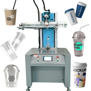 Chất lượng cao <span class=keywords><strong>1</strong></span>-colour bán tự động Màn hình máy in cho ly và chai điều kiện mới cho giấy và in nhãn - Product Image 1