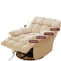 Fauteuil de jeu inclinable de première classe, fauteuil pliable en tissu avec pieds en métal pour le salon, le loisir à domicile