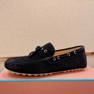Mocasines Casuales de Cuero Genuino para el Verano 2026: Elegantes, Versátiles, con Suela de Goma Transpirable, Color Sólido - Product Image 3