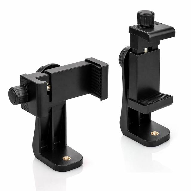 Universal Cell Phone Clamp Tripod Mount Adapter
