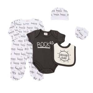Vente en gros personnalisée en usine, ensemble layette d'été en coton <span class=keywords><strong>de</strong></span> haute qualité pour bébé, vêtements pour nouveaux-nés - Product Image 6
