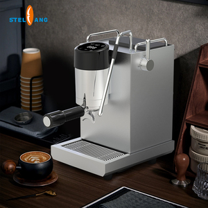 Cafetera Espresso Profesional Comercial Semiautomática con Carcasa de Acero Inoxidable para Hoteles, Hogares y Uso en Exteriores - Product Image 4