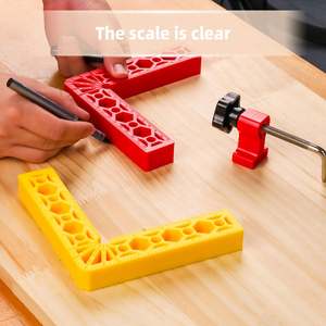 Localisateur auxiliaire à <span class=keywords><strong>Angle</strong></span> droit W-19 à 90 degrés 3 4 6 pouces support <span class=keywords><strong>de</strong></span> bloc <span class=keywords><strong>de</strong></span> couleurs différentes pince droite en plastique belle durabilité - Product Image 2