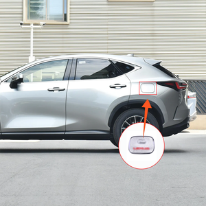 Accesorios de estilo exterior cromado ABS automotriz OEM para decoración de tapa de tanque de combustible Lexus NX <span class=keywords><strong>2022</strong></span> - Product Image 3