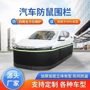 Filet de <span class=keywords><strong>protection</strong></span> anti-rongeurs pour <span class=keywords><strong>voiture</strong></span> <span class=keywords><strong>Amazon</strong></span> à valeur ajoutée, empêche chats et chiens de gratter, protège le compartiment moteur, clôture en feutre pour voitures contre les souris - Product Image 2