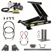 Kit de Elevador Hidráulico de Tijera PH520 de 10 Toneladas para Camas de Volteo de 12-16 pies, Elevación de Carga Pesada