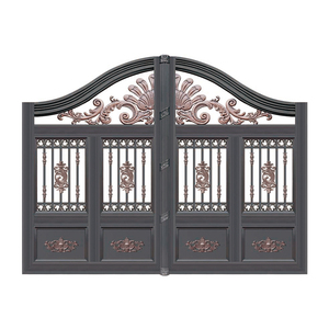 Jhr giá khác nhau Thiết kế cổng sắt hiện đại ở Philippines thiết kế cổng nhà hình ảnh sơn màu sắc cổng chính - Product Image 4