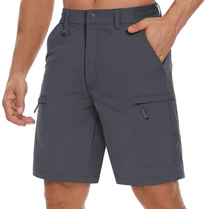 Pantaloncini da <span class=keywords><strong>uomo</strong></span> leggeri estivi personalizzati 5 tasche pantaloni corti Casual pantaloncini da campeggio sport Cargo da <span class=keywords><strong>uomo</strong></span> - Product Image 3