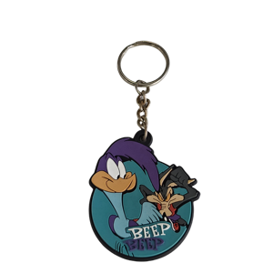 Promotional Wholesale Personalized 2D PVC Keychain Japan Car Pattern Custom LOGO Shape Soft Rubber PVC Plastic Keychain Keychain - Product Image 5