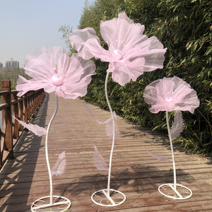 Nouveau guide routier Fleurs avec filets à fleurs pour la photographie Scènes de mariage Centres commerciaux et événements d'exposition de beauté - Product Image 4