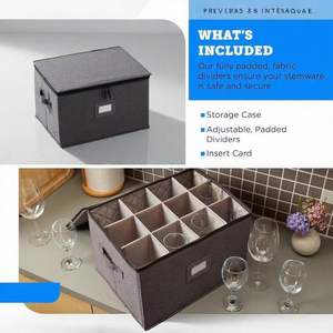 Ensemble d'organisateurs de tasses à vin de cuisine de haute qualité pour le stockage et le <span class=keywords><strong>transport</strong></span> - Product Image 4