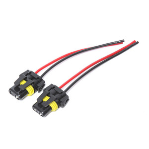 9005 HB3 LED far ampulü tutucu adaptörü HB4 9006 H8 H9 H11 H7 LED araba ampul demeti baz konektör soket - Product Image 2